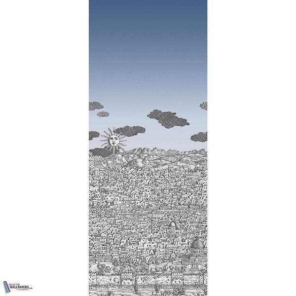 Vista Mediterranea-behang-Tapete-Cole & Son-Selected Wallpapers