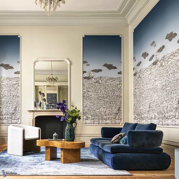 Vista Mediterranea-behang-Tapete-Cole & Son-Selected Wallpapers