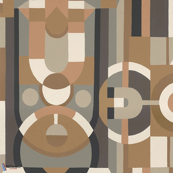 Vitrail-Casamance-wallpaper-behang-Tapete-wallpaper-Mordore/Anthracite-Rol-Selected Wallpapers