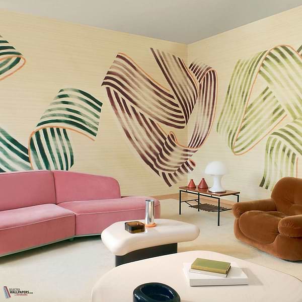 Vol-au-vent behang-Elitis-Selected Wallpapers-Interiors