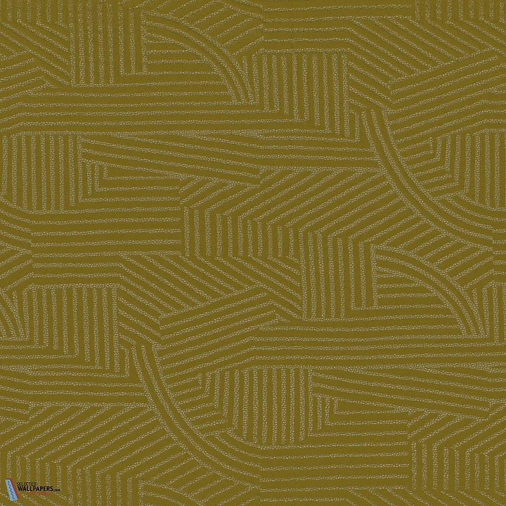 Vraisemblance Stof-Casamance-Olive-Meter (M1)-Selected-Wallpapers-Interiors