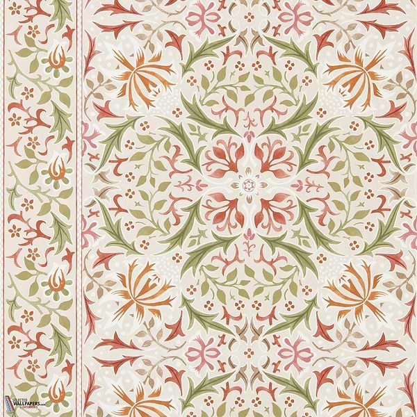 Walthamstow behang-Morris & Co-Rose/Nettle-Rol-Selected Wallpapers-Interiors