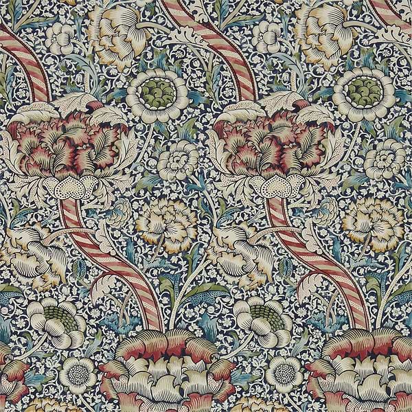 Wandle wallpaper in Indigo/Modder van Morris & Co