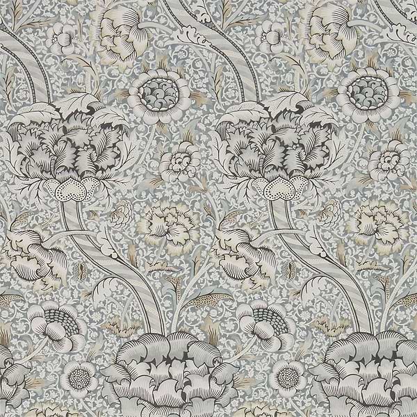 Wandle wallpaper in Grey/Stone van Morris & Co