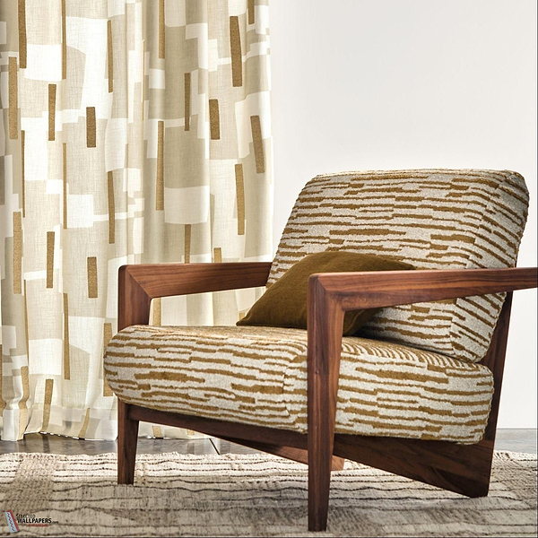 Wari Stoff-Camengo-Selected Wallpapers-Interiors