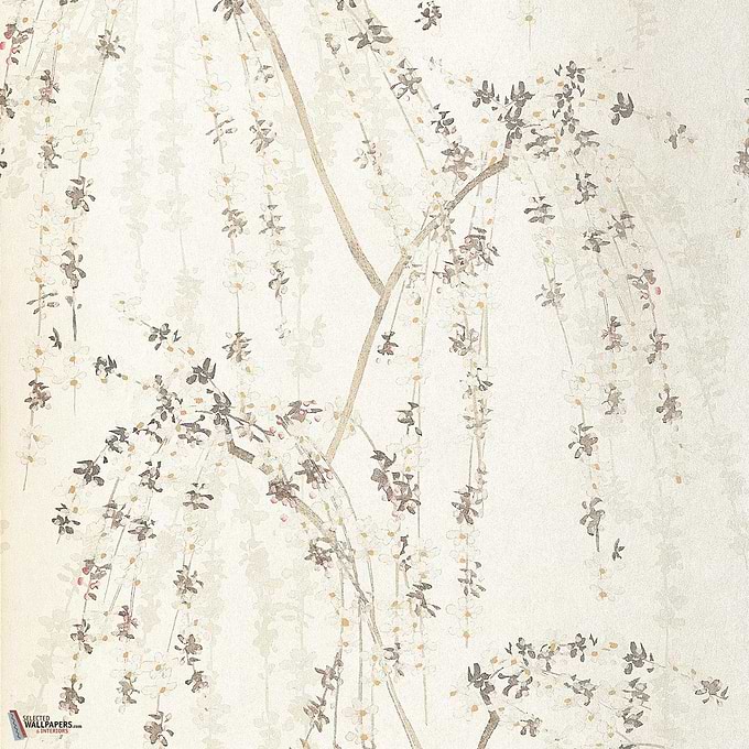 Weeping Blossom behang-Thibaut-White-Rol-Selected Wallpapers-Interiors