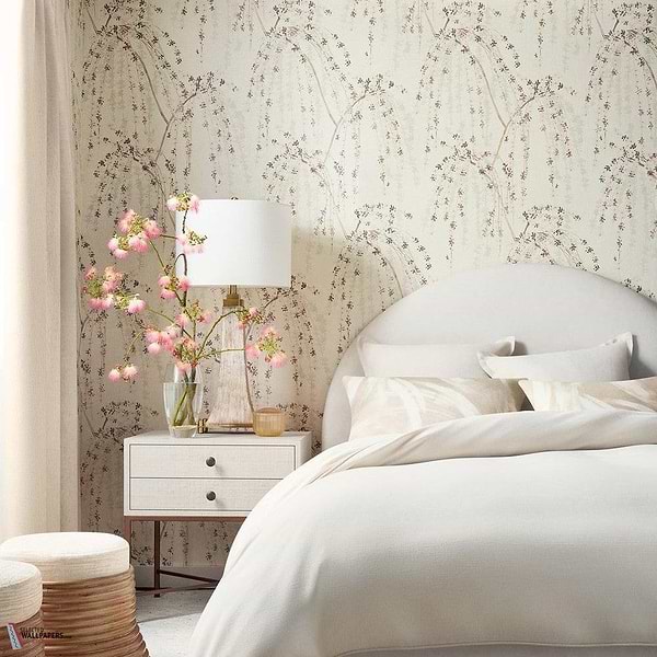 Weeping Blossom behang-Thibaut-Selected Wallpapers-Interiors