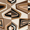 West Dream stof-Casamance-Praline noir-Meter (M1)-Selected Wallpapers-Interiors