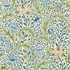 Wild Tulip & Vine behang-Morris & Co-Nettle/Woad-Rol-Selected Wallpapers-Interiors