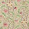 Wild Tulip & Vine behang-Morris & Co-Rose/Linen-Rol-Selected Wallpapers-Interiors
