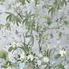 Wild Wisteria Mural-Thibaut-Metallic Silver-Set-Selected-Wallpapers-Interiors