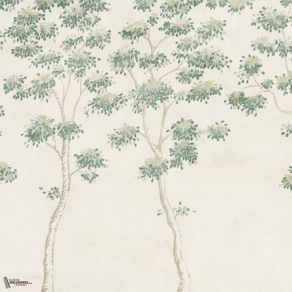 Wilhelm behang-Sandberg-Green-Mattic-M2-Selected Wallpapers-Interiors