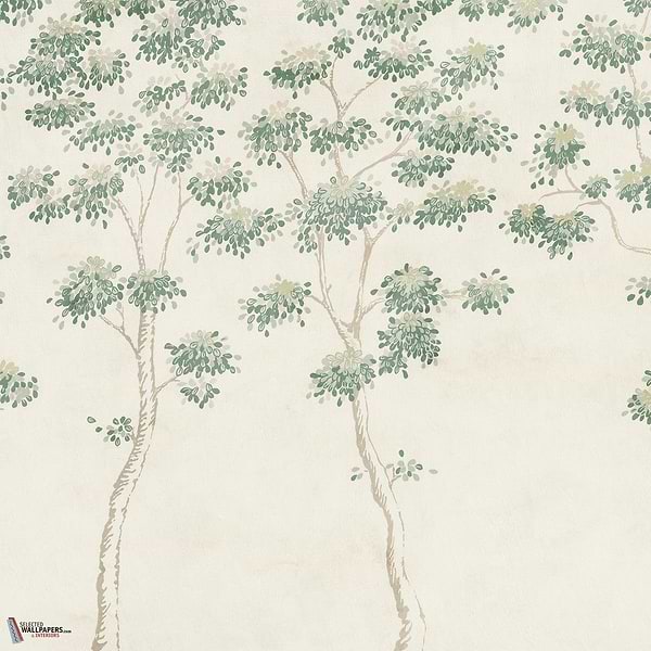 Wilhelm behang-Sandberg-Green-Mattic-M2-Selected Wallpapers-Interiors