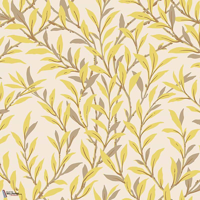 Willow Branch behang-Cole & Son-Citrine-Rol-Selected Wallpapers-Interiors