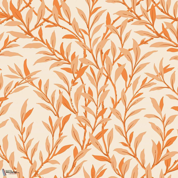 Willow Branch behang-Cole & Son-Tangerine-Rol-Selected Wallpapers-Interiors
