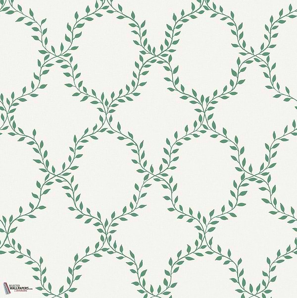 Wilma behang-Sandberg-Green-Rol-Selected Wallpapers-Interiors