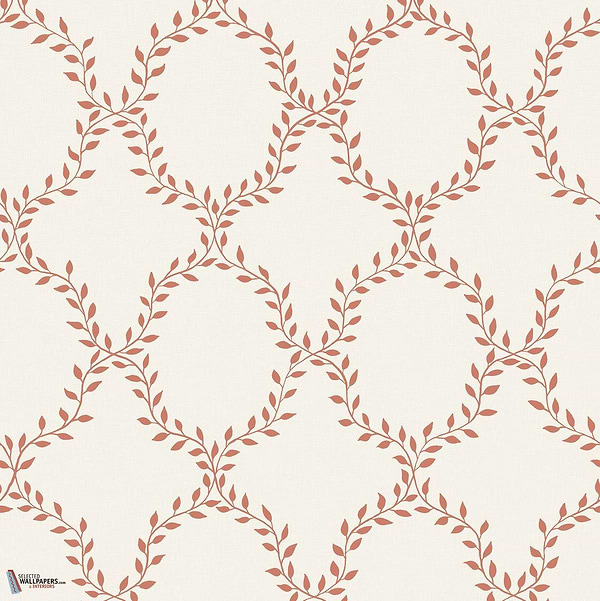 Wilma behang-Sandberg-Red-Rol-Selected Wallpapers-Interiors