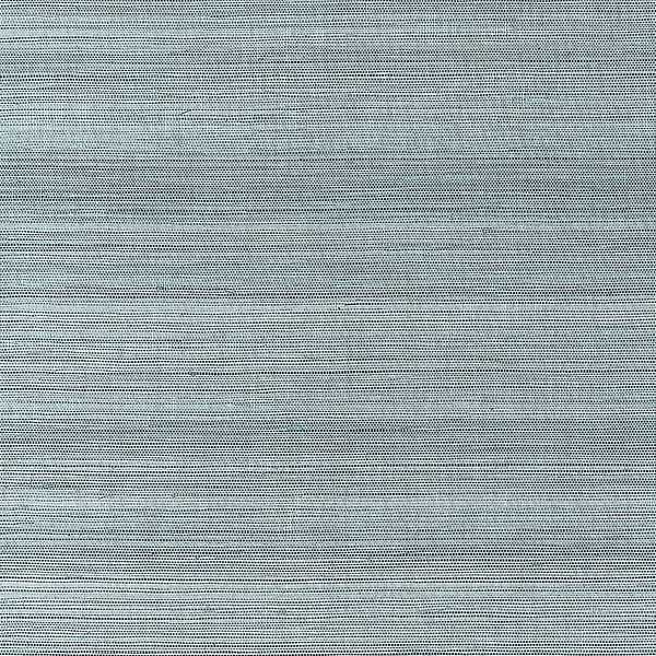 Windward Sisal-Thibaut-Stormy Blue-Rol-Selected-Wallpapers-Interiors