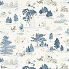 Winnie The Pooh-behang-Tapete-Sanderson-Bonbon Blue-Rol-217281-Selected Wallpapers