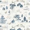 Winnie The Pooh-behang-Tapete-Sanderson-Bonbon Blue-Rol-217281-Selected Wallpapers