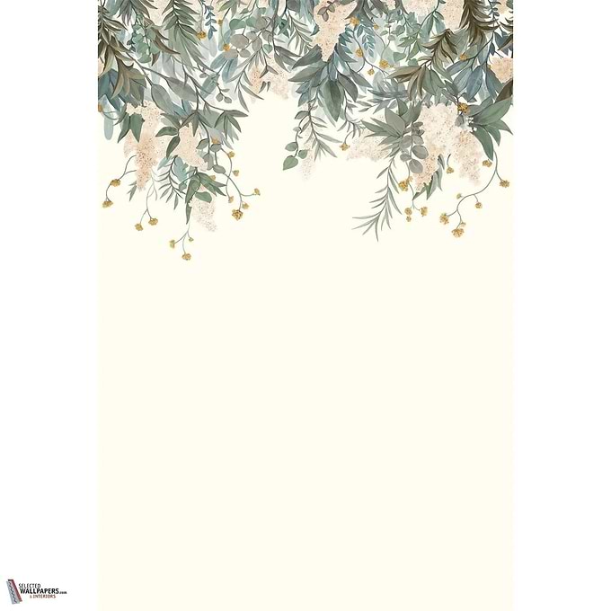 Wisteria behang-Casamance-wallpaper-tapete-Ivoire/Celadon-Set-Selected-Wallpapers-Interiors
