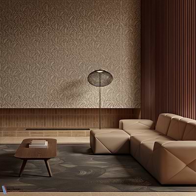 Woodblock Beetle Flora-Moooi-behang-tapete-wallpaper-Selected-Wallpapers-Interiors