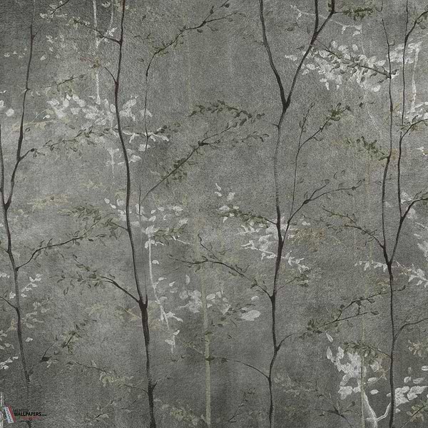 Woods Extra behang-Coordonne-Silver-Metallics-M2-Selected Wallpapers-Interiors