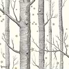Woods & Stars behang-Cole & Son-Black & White-Rol-Selected Wallpapers-Interiors