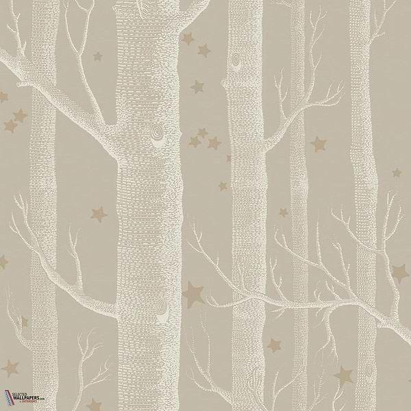 Woods & Stars behang-Cole & Son-Linen-Rol-Selected Wallpapers-Interiors