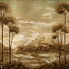 Xi Hu Lake behang-Coordonne-Gold-Metallics-M2-Selected Wallpapers-Interiors