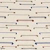 Yei stof-Casamance-Blue terracotta-Meter (M1)-Selected Wallpapers-Interiors