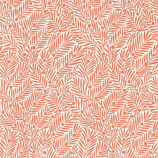 Yew & Aril-behang-tapete-wallpaper-Morris & Co-Watermelon-Rol-Selected-Wallpapers-Interiors