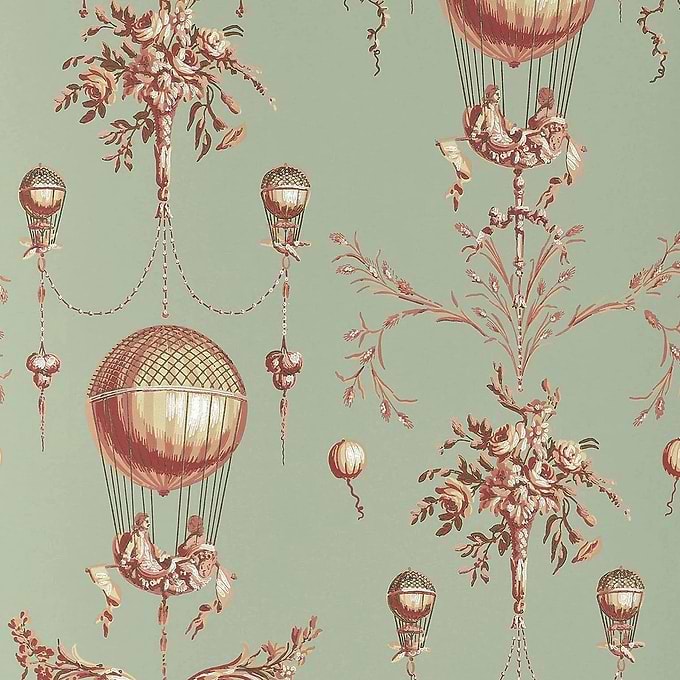 Roziere Fond Uni behang-behang-Braquenie-Epice-Rol-Selected Wallpapers &amp; Interiors