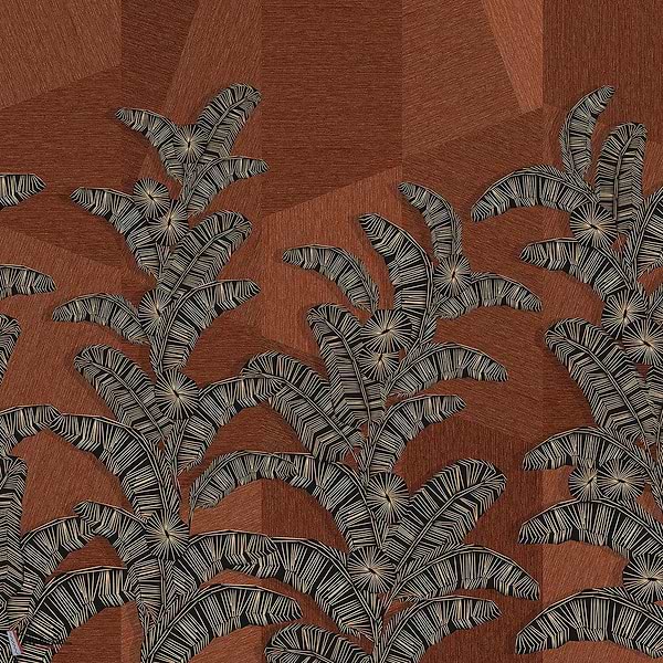 Yucatan behang-Masureel-wallpaper-tapete-Persian-Paneel A-Selected-Wallpapers-Interiors