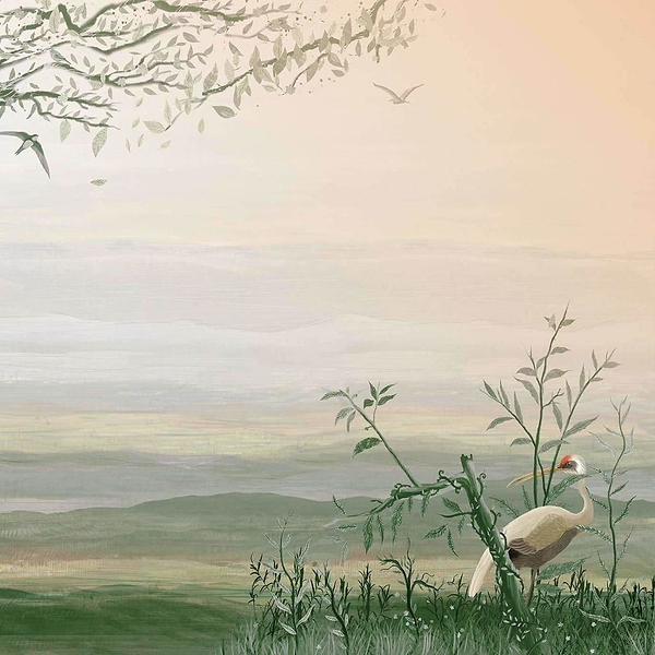 Yugure-Coordonne-behang-tapete-wallpaper-Aloe-Non Woven-Selected-Wallpapers-Interiors