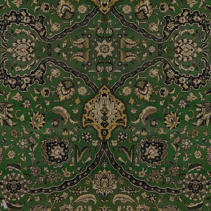 Zanjan behang-House of Hackney-wallpaper-tapete-Green-200 cm-Selected-Wallpapers-Interiors