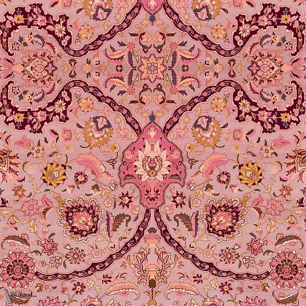 Zanjan behang-House of Hackney-wallpaper-tapete-Quartz Pink-200 cm-Selected-Wallpapers-Interiors