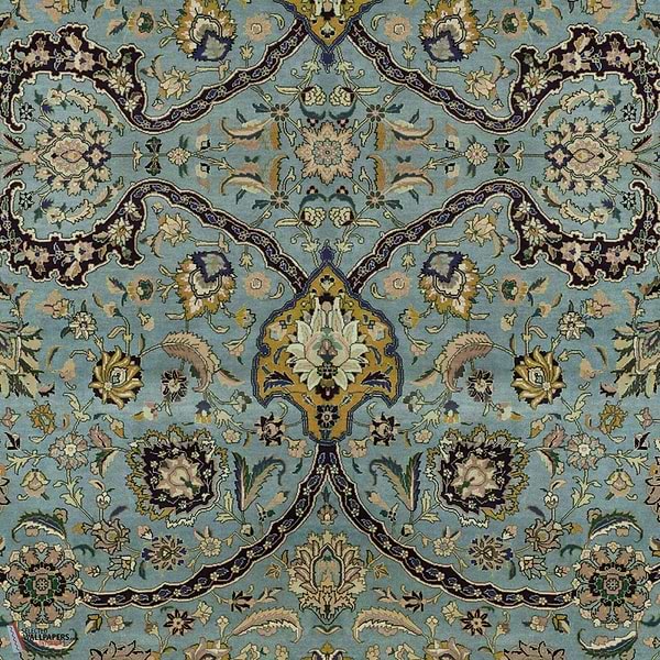 Zanjan behang-House of Hackney-wallpaper-tapete-Sapphire-200 cm-Selected-Wallpapers-Interiors