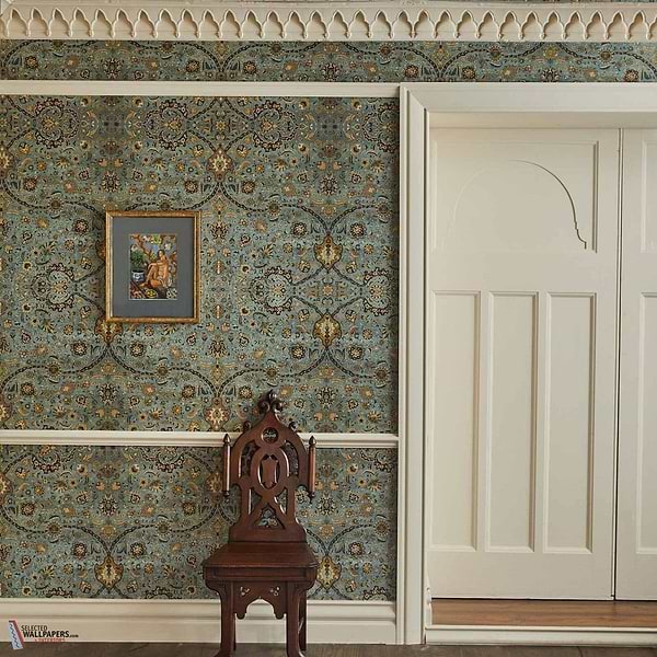 Zanjan behang-House of Hackney-wallpaper-tapete-Selected-Wallpapers-Interiors