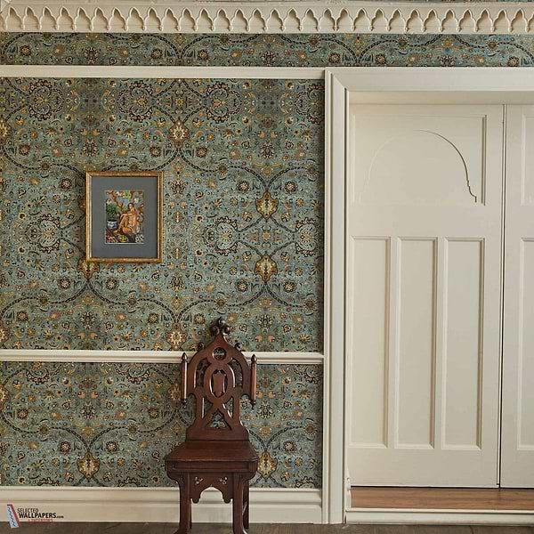 Zanjan behang-House of Hackney-wallpaper-tapete-Selected-Wallpapers-Interiors