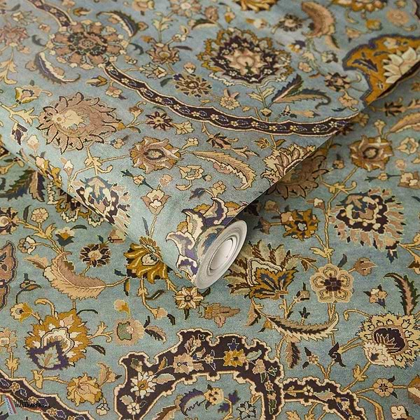 Zanjan behang-House of Hackney-wallpaper-tapete-Selected-Wallpapers-Interiors