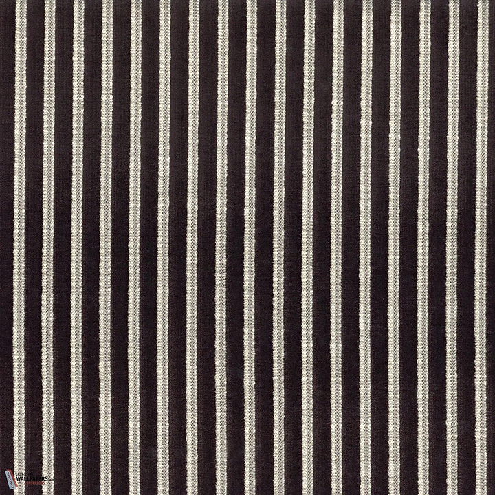 Zebu stof-Casamance-fabric-Noir-Meter (M1)-Selected-Wallpapers-Interiors