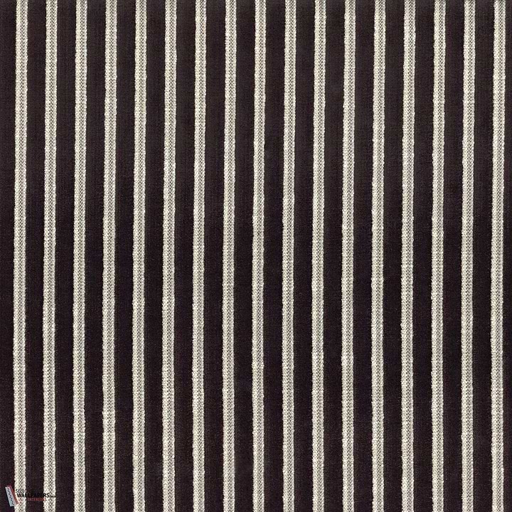 Zebu stof-Casamance-fabric-Noir-Meter (M1)-Selected-Wallpapers-Interiors