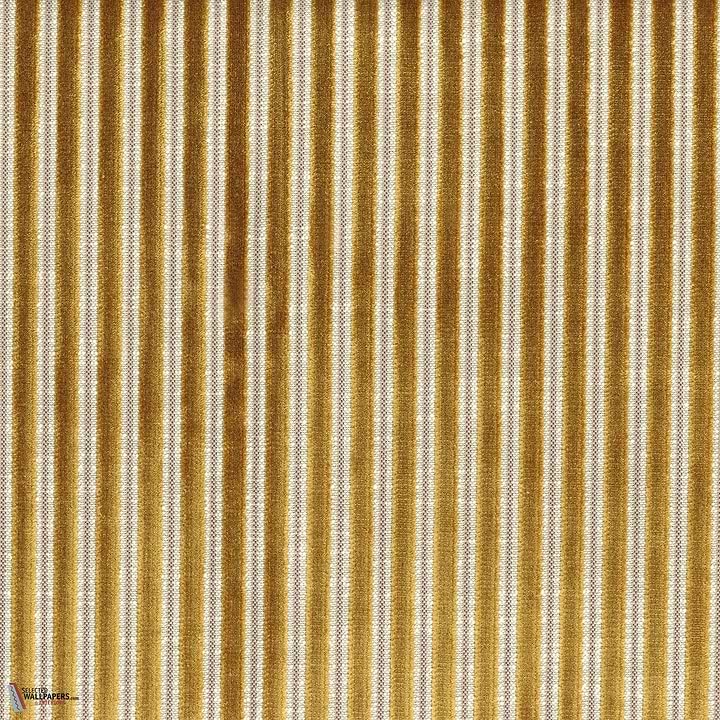 Zebu stof-Casamance-fabric-Moutarde-Meter (M1)-Selected-Wallpapers-Interiors