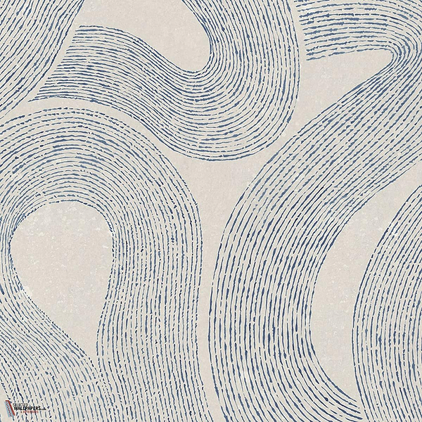 Zen Mural behang-Sandberg-Indigo Blue-Mattic-M2-Selected Wallpapers-Interiors