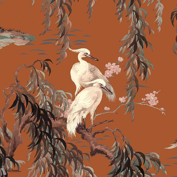 Zeus behang-House of Hackney-wallpaper-tapete-Tobacco-200 cm-Selected-Wallpapers-Interiors