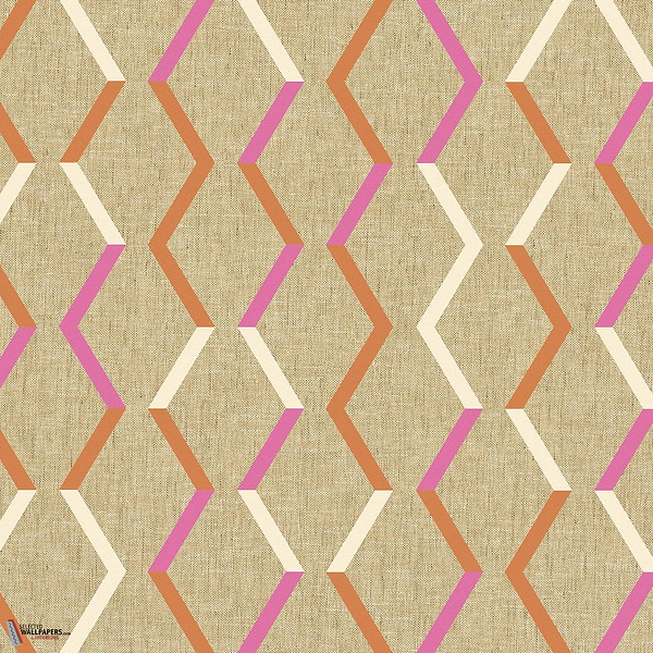 Zigzag behang-Masureel-Punch-Rol-Selected Wallpapers-Interiors