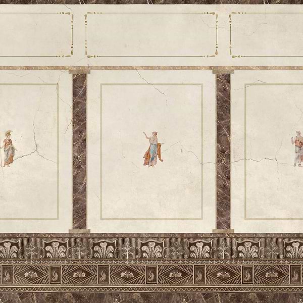 Arianna behang-Coordonne-Sand-Non Woven-Sample-Selected Wallpapers-Interiors