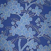 Camellia behang-Little Greene-Smalt-Rol-Selected Wallpapers-Interiors