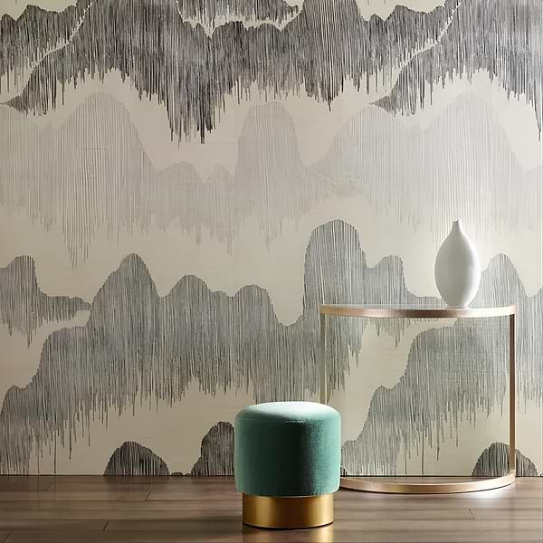 Cascadia wallpaper Kelly Wearstler Jute
